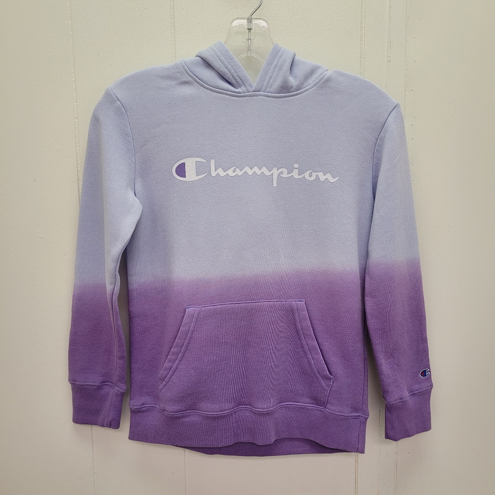 Champion Girls Dip Dye Script Fleece Hoodie Style# CHG335
